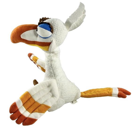 Disney white ZAZU The Lion King Broadway Musical 9" Plush Collectible Toy - Picture 5 of 7